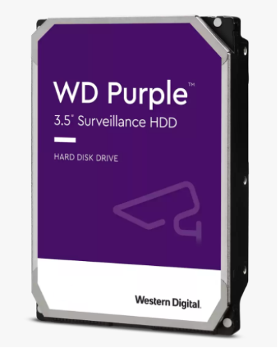 HDD 6000 GB (6 TB) SATA-III Purple (WD64PURZ). Жесткий диск (HDD) для видеонаблюдения. Western Digital в Назрани