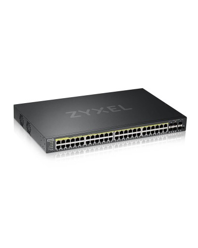 GS2220-50HP-EU0101F. Коммутатор гибридный L2 PoE+ rack 19. ZYXEL в Назрани