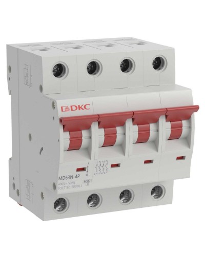 YON max MD63N 4P 32А 6кА C (MD63N-4PC32). Автоматический выключатель. ДКС в Назрани