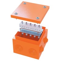 Коробка FS 150х150х80 4P (FSB31404). Коробка ответвительная огнестойкая стальная. ДКС