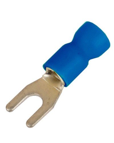 Наконечник вилочный НВИ 1,5-2,5 М8 (D8,4мм) (100 шт) (2B18P-EE-PVC). Наконечник вилочный с изолированным фланцем ПВХ. ДКС в Назрани