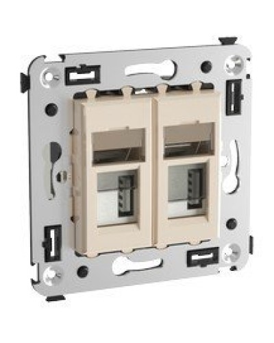 Розетка USB в стену Avanti ванильная дымка (4405543). Розетка USB. ДКС в Назрани