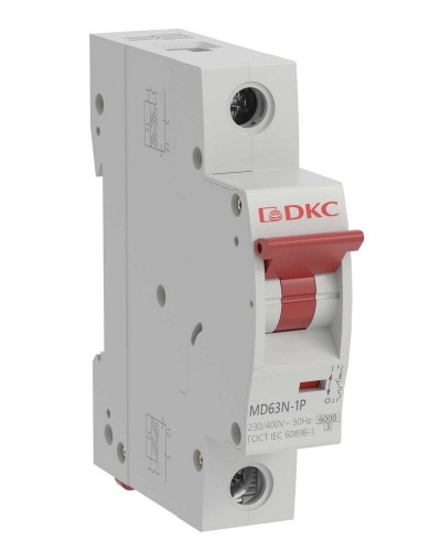 YON max MD63N 1P 40А 6кА C (MD63N-1PC40). Автоматический выключатель. ДКС в Назрани