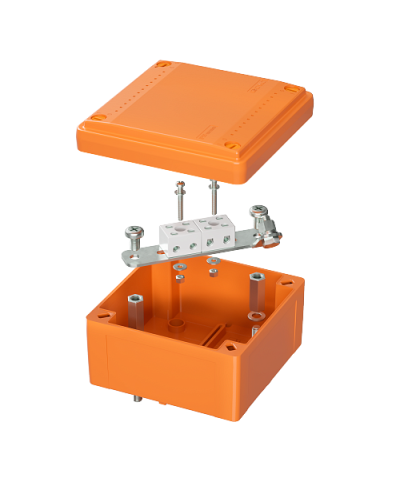 Коробка FS 100х100х50 4P (FSB10404): Коробка ответвительная огнестойкая из термопласта в Назрани