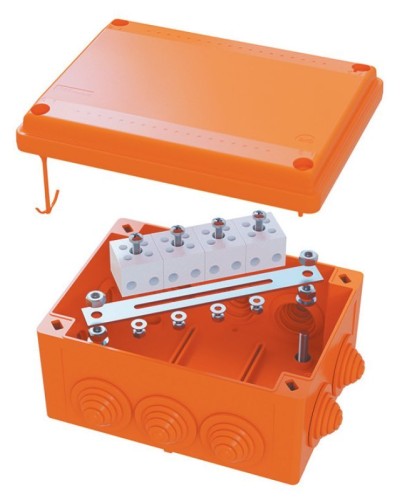 Коробка FS 150х110х70 4P (FSK21410): Коробка ответвительная огнестойкая из термопласта в Назрани