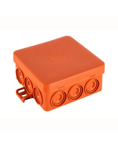 Коробка JBL085 85х85х38, 12 вых., 2P (0,15…6мм²) (43745HF): Коробка монтажная, огнестойкая, без галогена в Назрани