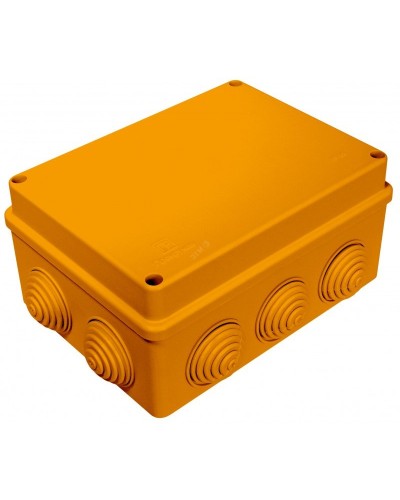 Коробка JBS150 150х110х70, 10 вых., 8P (1,5…6мм²) (43229HF): Коробка монтажная, огнестойкая, без галогена в Назрани