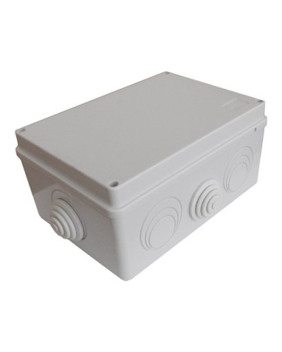 Коробка JBS210 210х150х100, 8 вых., 24P (0,15...2,5мм²) серая (43636HF-GR). Коробка монтажная, огнестойкая, без галогена. Экопласт в Назрани