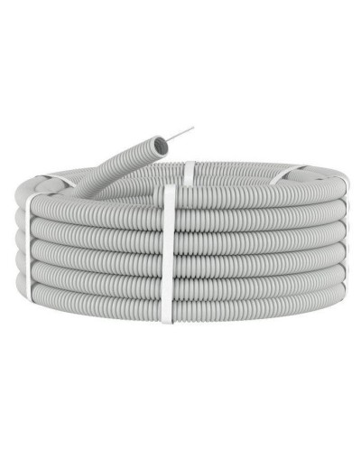 Труба HFFR тяжелая D50, серая (21150HF-GR): Труба гофрированная, с зондом, не распространяющая горение, без галогена в Назрани