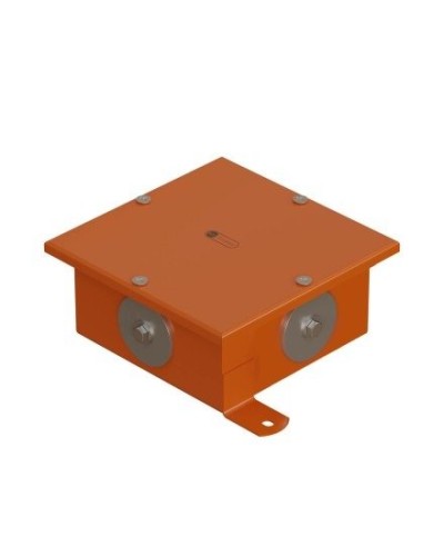 Коробка SMB120 металлическая 120х120х60, 4 металлических заглушки (56004S). Коробка, 4 металлические заглушки. Экопласт в Назрани