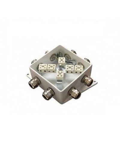 КМ-О (12к*10,0)-IP66-120х120, три ввода: Коробка монтажная огнестойкая в Назрани
