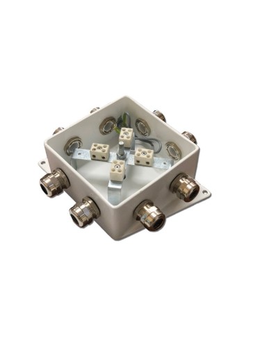 КМ-О (8к)-IP66-120х120, шесть вводов: Коробка монтажная огнестойкая в Назрани