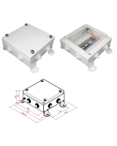 КМ IP55-1515. Коробка монтажная электротехническая. Гефест в Назрани