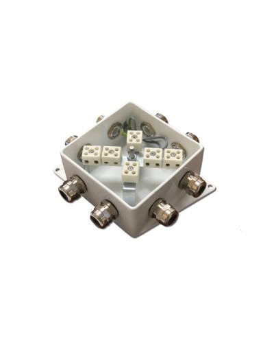 КМ-О (12к*6,0)-IP66-120х120, четыре ввода: Коробка монтажная огнестойкая в Назрани