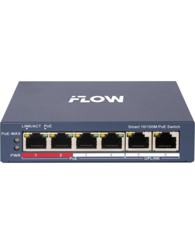 F-SW-EM206POE-VM. Коммутатор с POE. i-FLOW в Назрани