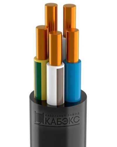 ППГнг(А)-HF 5х10 ОК (N PE) 0,66кВ Кабэкс (ТХМ00132588). Кабель силовой, не распространяющий горение, не содержащих галогенов. Кабэкс в Назрани