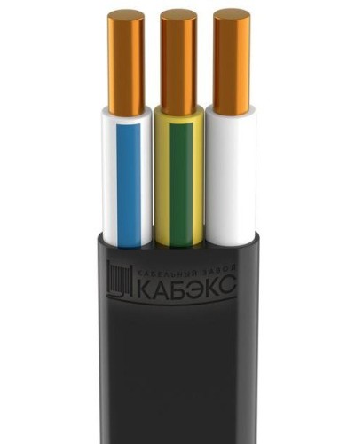 ВВГ-Пнг(А)-LS 3х1,5 ОК (N PE) 0,66кВ Кабэкс (ТХМ00375256). Кабель силовой огнестойкий, не распространяющий горение, с низким дымо- и газовыделением. Кабэкс в Назрани