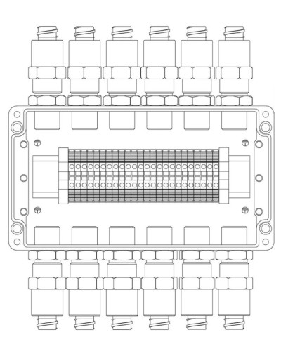 КВМК 2401. Коробка коммутационная взрывозащищенная. Компания СМД в Назрани