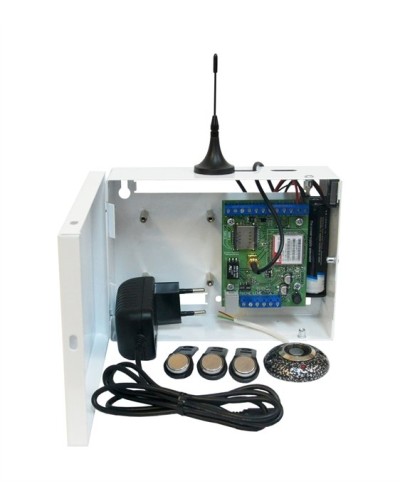 S400L-2GSM-BK12-W-li Kit Нано LAN клеммники (li-ion АКБ 2800мАч, цвет белый). Устройство оконечное объектовое приемно-контрольное c GSM и LAN коммуникаторами. Проксима в Назрани