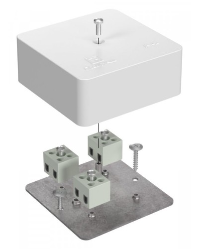 Коробка огнестойкая 75х75х30 (40-0450-FR2.5-6). Коробка огнестойкая для открытой установки. Промрукав в Назрани