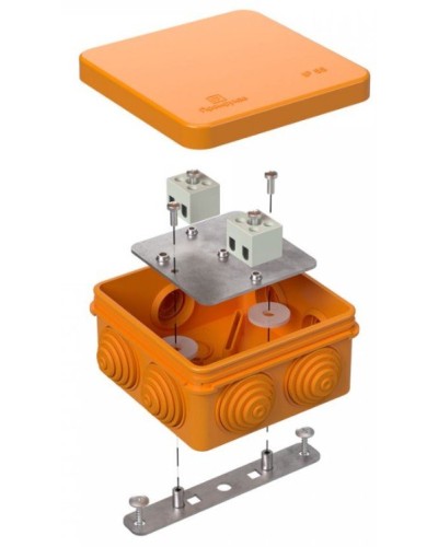 Коробка огнестойкая 80х80х40 (40-0210-FR1.5-4). Коробка огнестойкая для открытой установки. Промрукав в Назрани