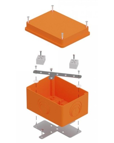 Коробка огнестойкая 150х110х90 E15-E120 для о/п (40-0351-FR10.0-4). Коробка огнестойкая для открытой установки. Промрукав в Назрани