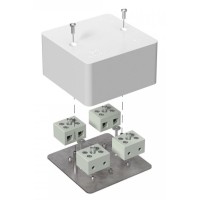 Коробка огнестойкая для к/к 40-0460-FR2.5-8 Е15-Е120 85х85х45. Коробка огнестойкая. Промрукав