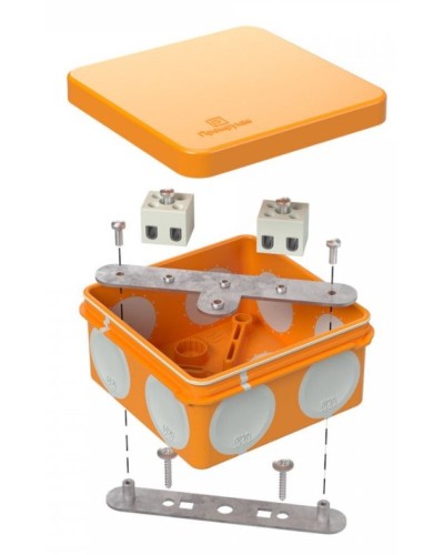 Коробка огнестойкая 80х80х40 (60-0210-FR2.5-6). Коробка огнестойкая для открытой установки. Промрукав в Назрани