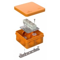 Коробка огнестойкая 80х80х40 (40-0210-FR2.5-6). Коробка огнестойкая для открытой установки. Промрукав