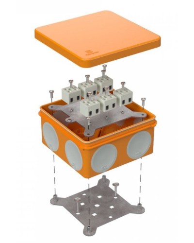 Коробка огнестойкая 60-0300-FR2.5-12 Е15-Е120 100х100х50. Коробка огнестойкая для открытой установки. Промрукав в Назрани