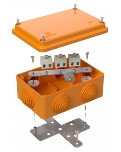 Коробка огнестойкая 120х80х50 (40-0340-FR1.5-6). Коробка огнестойкая для открытой установки. Промрукав в Назрани