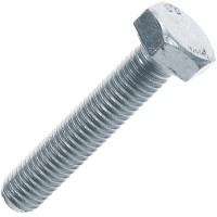 Болт с шестигранной головкой оцинкованный М10х50 (DIN 933) (25 шт) (PR08.3514). Болт с шестигранной головкой. Промрукав