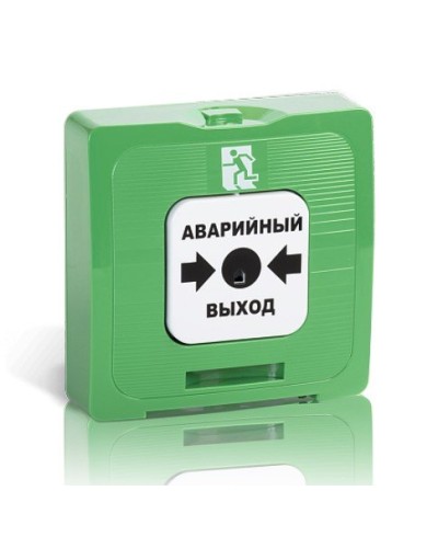 ИР 513-10 АВАРИЙНЫЙ ВЫХОД (зелёный). Элемент дистанционного управления. Рубеж в Назрани