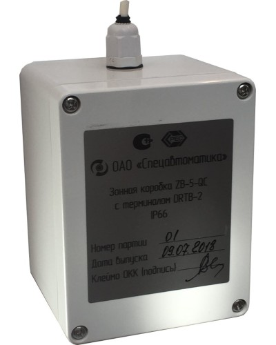 ZB-5-QC с DRTB-2 исп.01. Монтажная зонная коробка. Спецавтоматика, Москва в Назрани