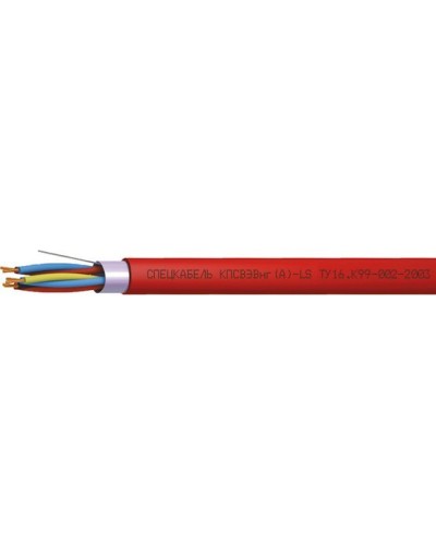 КПСВЭВнг(А)-LS 2х2х1,5 (Спецкабель). Кабель для систем пожарной и охранной сигнализации, с пониженным дымо- и газовыделением. Спецкабель в Назрани