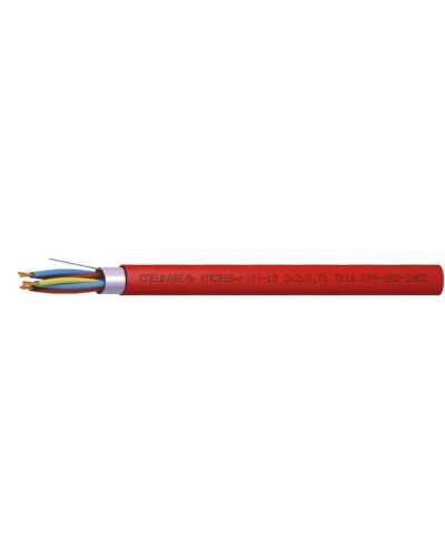 КПСВЭВнг(А)-LS 3х2х0,75 (Спецкабель). Кабель симметричный для систем сигнализации и управления, групповой прокладки, с пониженным дымо- и газовыделением. Спецкабель в Назрани