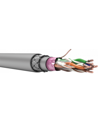 TechnoLAN F/UTP SWA PS Cat 5e ZH нг(A)-HF 2x2x0,52. Кабель «витая пара» (LAN) для структурированных систем связи. СПКБ-Техно в Назрани
