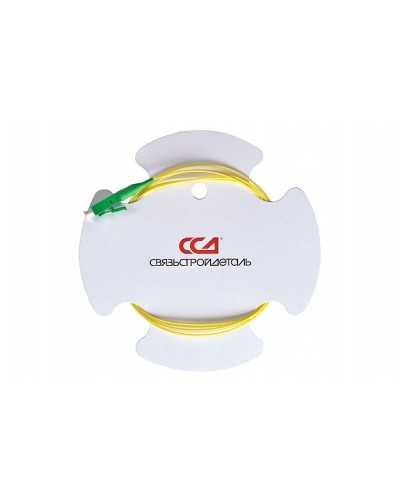 ШОС-SM/0.9 мм-LC/APC-p/t -1.0м (130201-03690). Пигтейл оптический. ССД (Связьстройдеталь) в Назрани