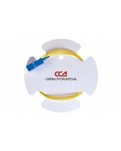 ШОС-SM/0.9 мм-SC/UPC-p/t -1.0м (130201-02538). Пигтейл оптический. ССД (Связьстройдеталь) в Назрани