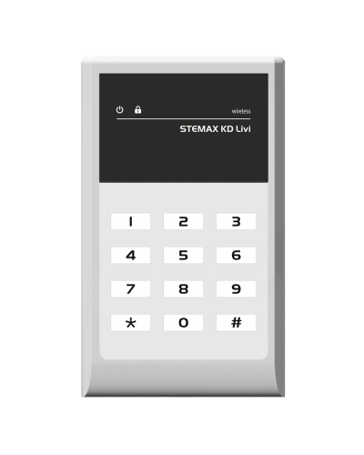 STEMAX KD Livi (серый). Беспроводная кнопочная кодовая панель. Стелс НПП в Назрани