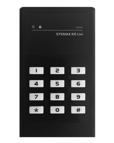 STEMAX KD Livi (черный). Беспроводная кнопочная кодовая панель. Стелс НПП в Назрани